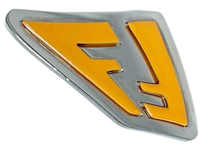 Orecchini a clip Fendi FF Series Orange Arancione - vista 3