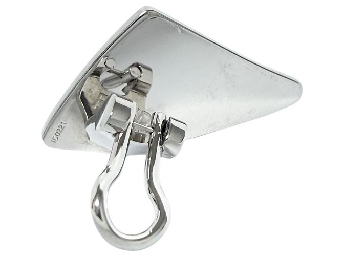 Orecchini a clip Fendi FF Series Orange Arancione - vista 4