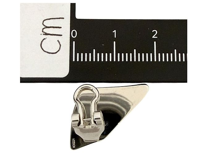 Orecchini a clip Fendi FF Series Orange Arancione - vista 8