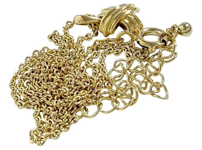 Collana Croce Signature Tiffany & Co. Unisex in Oro Giallo 18K - vista 4