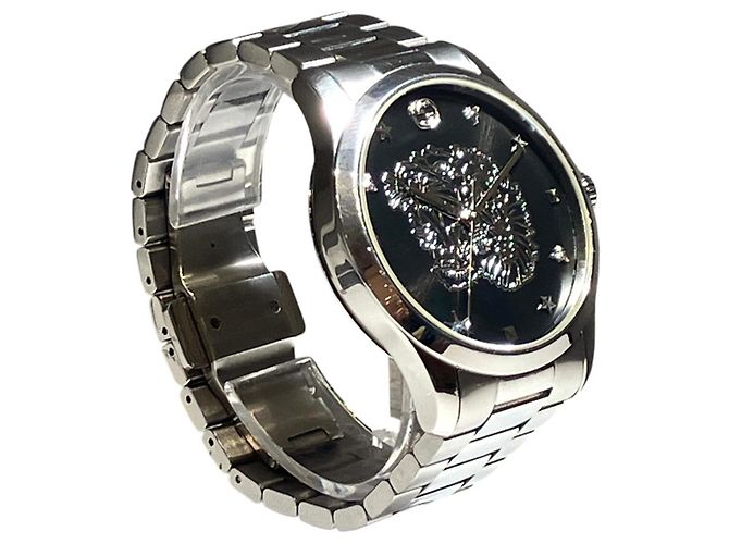 Orologio da polso Gucci G-Timeless quadrante nero - vista 3
