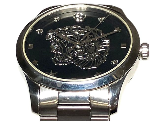 Orologio da polso Gucci G-Timeless quadrante nero - vista 4