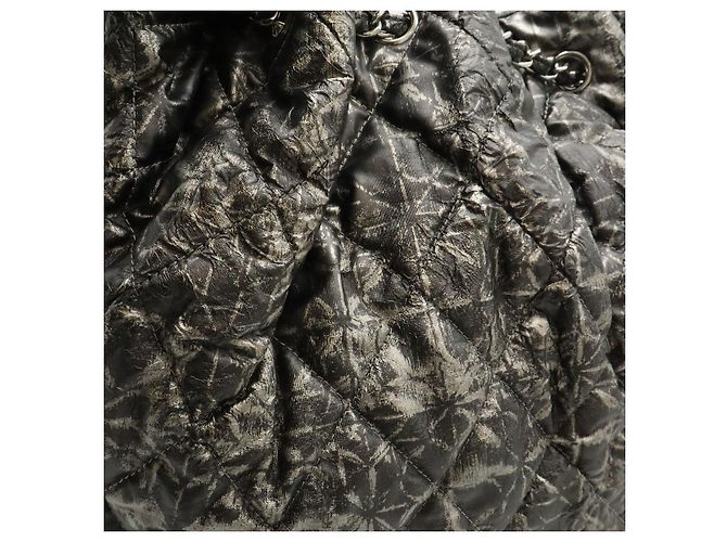 Chanel Melrose Shopper Tote Grau - Ansicht 7