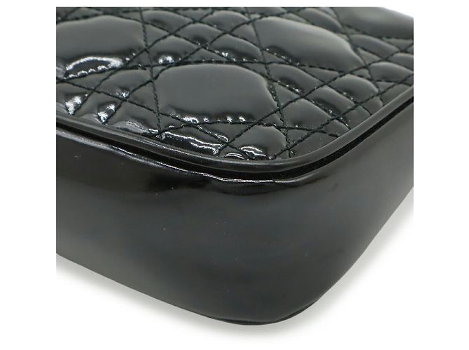 Borsa a tracolla con catena Lady Dior di Dior Nero - vista 3