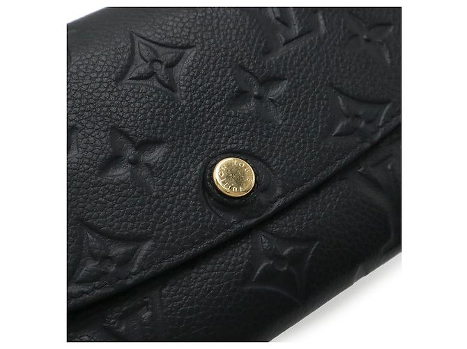 Carteira Longa Louis Vuitton Emily Preto - vista 4
