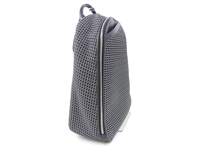 Valextra K-VAL Leder Tote Bag Schwarz - Ansicht 2