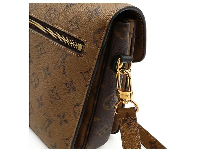 Louis Vuitton Pochette Metis MM Marrone - vista 6