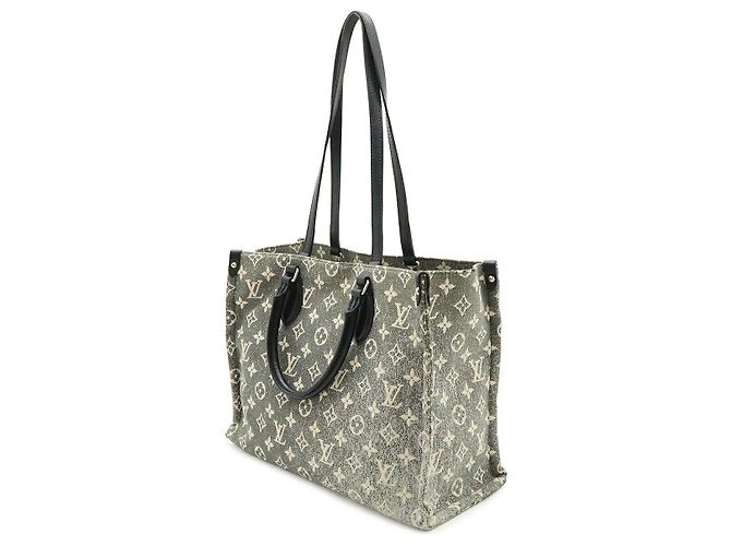 Borsa Tote Louis Vuitton OnTheGo MM Nero - vista 2