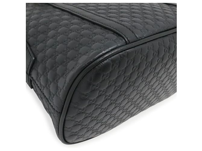 Borsa Gucci Micro Guccissima Nero - vista 3