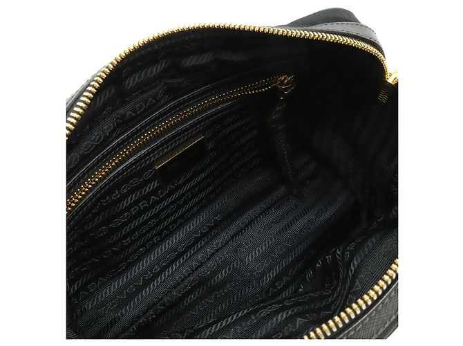 Bolso bandolera Prada de nylon negro - vista 7