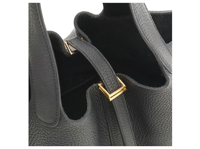 Hermès Saco de mão Hermes Picotin Lock MM Preto - vista 5