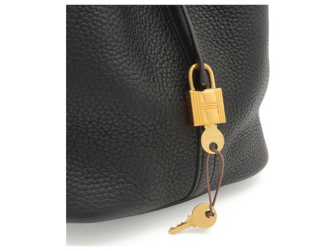 Hermès Saco de mão Hermes Picotin Lock MM Preto - vista 9