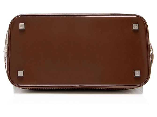 Borsa Lockit MM vintage in pelle Suhali di Louis Vuitton Marrone - vista 4