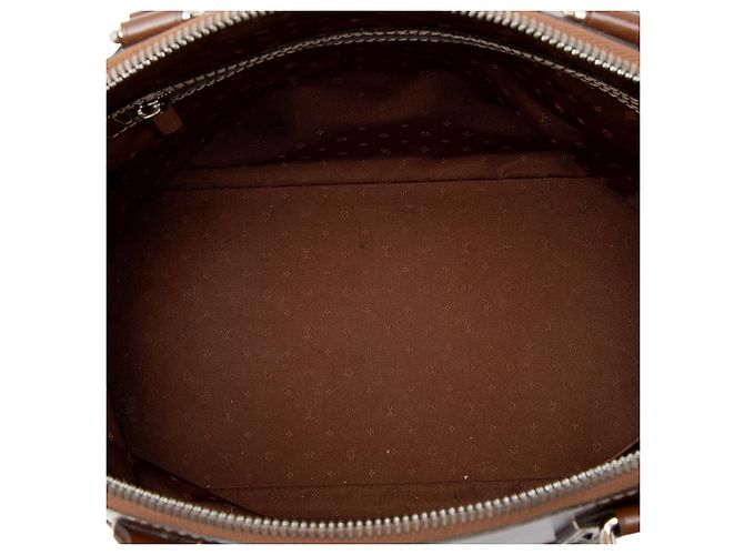 Borsa Lockit MM vintage in pelle Suhali di Louis Vuitton Marrone - vista 7