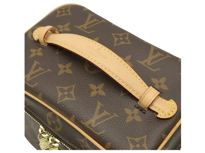 Louis Vuitton Nice Mini Cosmetic Pouch Brown - view 5