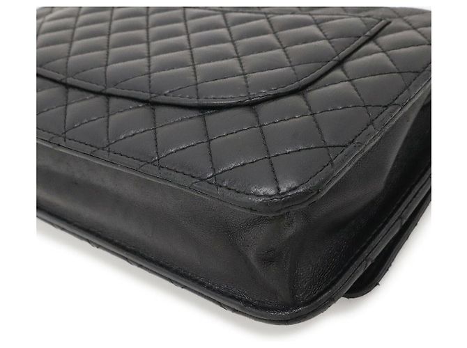 Cartera con cadena Chanel Micro Matelassé Negro - vista 3