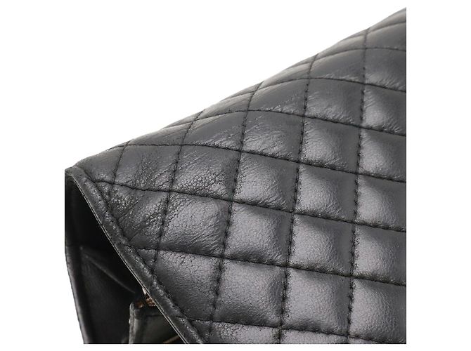 Cartera con cadena Chanel Micro Matelassé Negro - vista 4