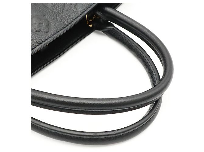 Borsa Louis Vuitton Montaigne GM Nero - vista 4