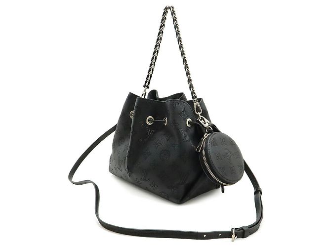 Borsa a tracolla Louis Vuitton Mahina Bela Nero - vista 2