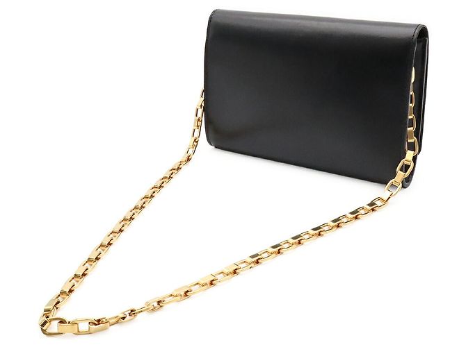 Borsa a tracolla Louis Vuitton Pochette Louise Nero - vista 2