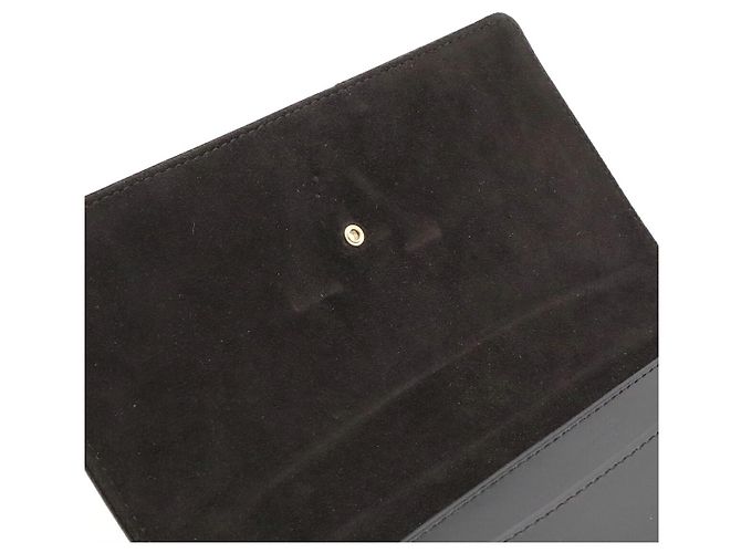 Borsa a tracolla Louis Vuitton Pochette Louise Nero - vista 7