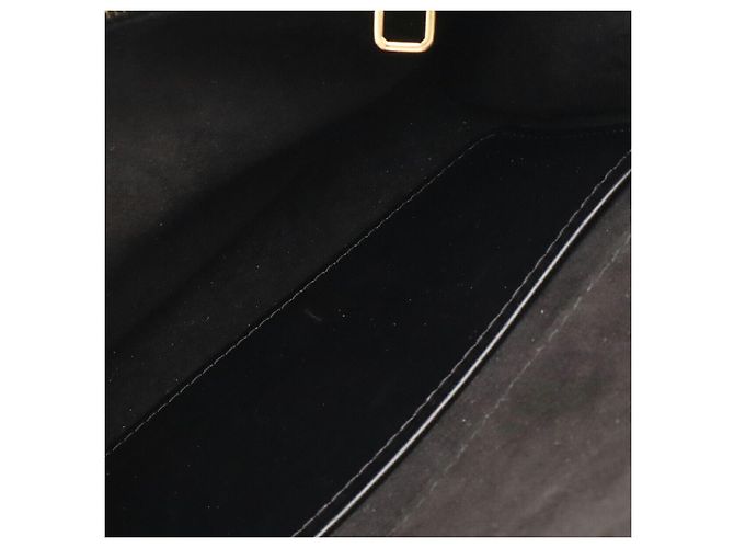 Borsa a tracolla Louis Vuitton Pochette Louise Nero - vista 8