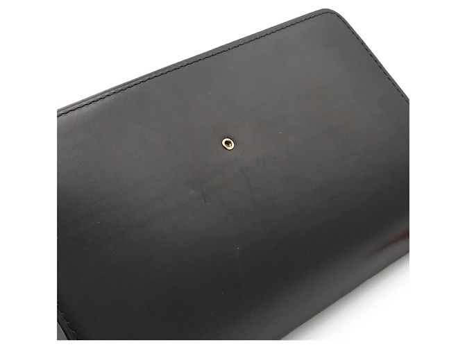 Borsa a tracolla Louis Vuitton Pochette Louise Nero - vista 9