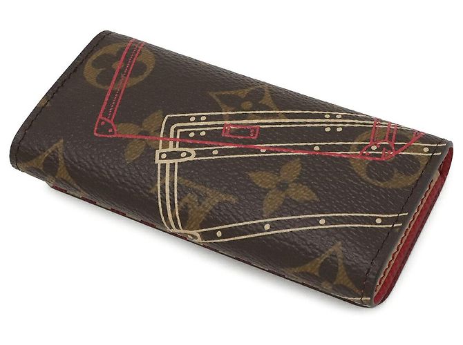 Portachiavi Louis Vuitton Multicle 4 Marrone - vista 2