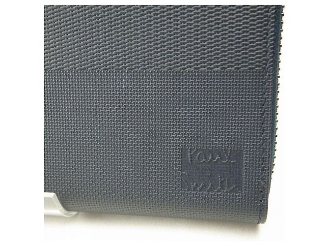 Paul Smith Leather Long Wallet Blue - view 2