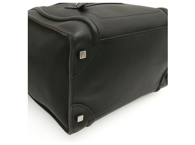 Céline Celine Luggage Mini Shopper Noir - vue 3