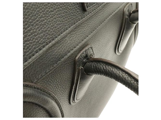 Céline Celine Luggage Mini Shopper Noir - vue 4