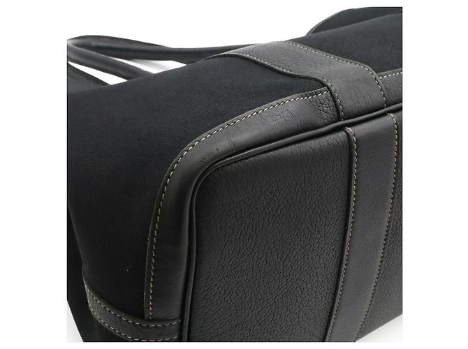 Hermès Borsa Hermes Garden Party Tote Nero - vista 3