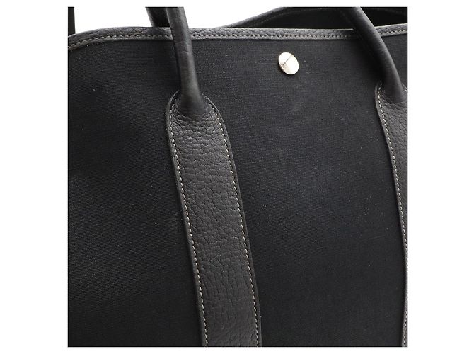 Hermès Borsa Hermes Garden Party Tote Nero - vista 6