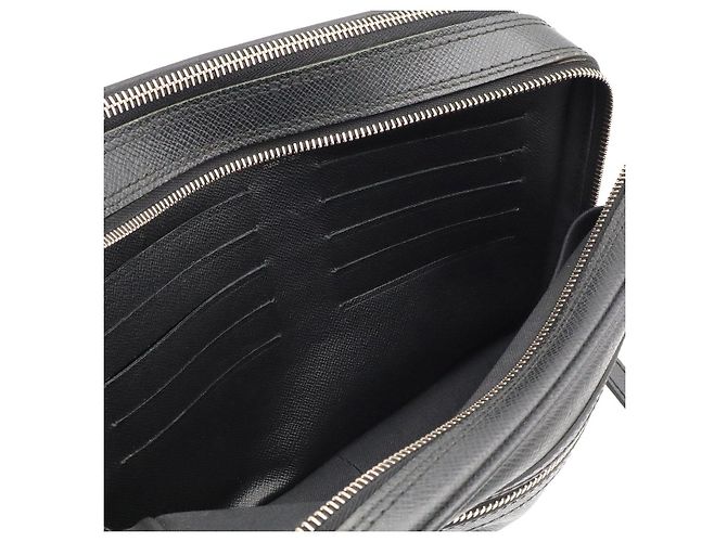 Clutch Louis Vuitton Pavel Nero - vista 8