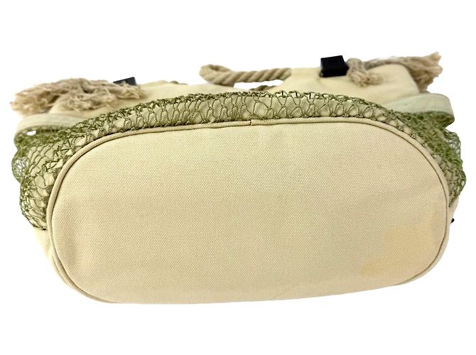 Borsa Tote Chanel Cruise Rope Cabas Marrone - vista 3