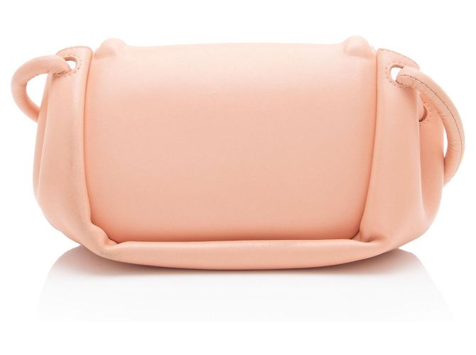Bottega Veneta Borsa a Tracolla Beak in lambskin Rosa - vista 3