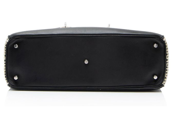Borsa Diorissimo Large in pelle di vitello effetto pitone Dior Nero - vista 4