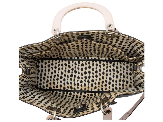 Borsa Diorissimo Large in pelle di vitello effetto pitone Dior Nero - vista 7
