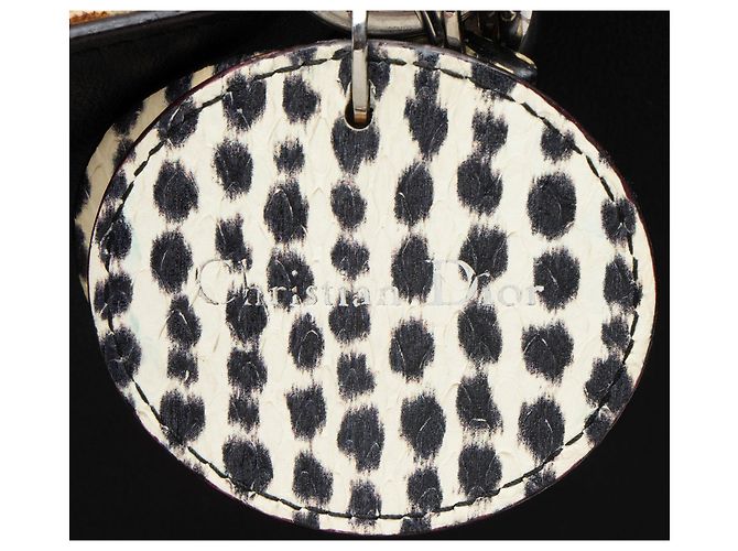 Borsa Diorissimo Large in pelle di vitello effetto pitone Dior Nero - vista 8