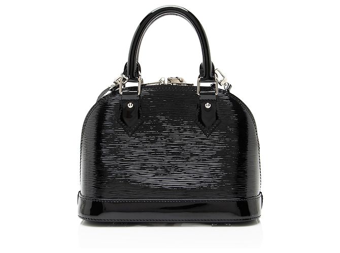 Borsa Louis Vuitton Epi Electric Alma BB Nero - vista 3