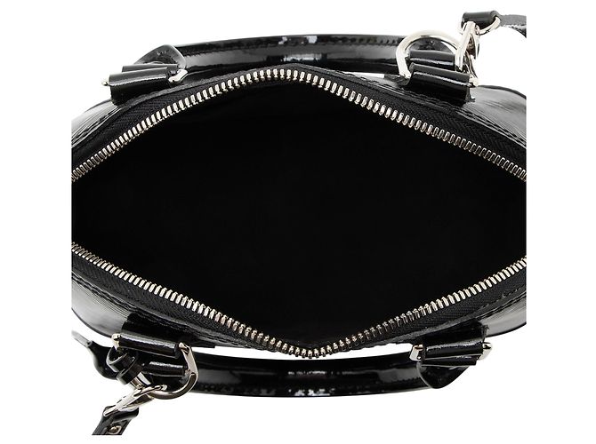 Borsa Louis Vuitton Epi Electric Alma BB Nero - vista 7