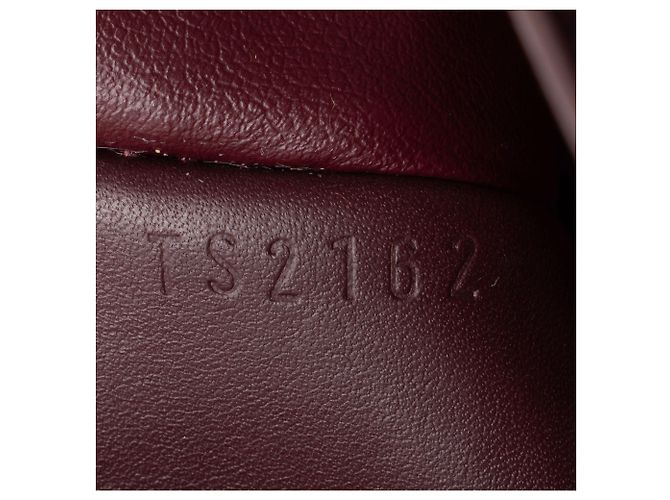 Portafoglio Sarah Louis Vuitton Monogram Vernis Rosso - vista 4