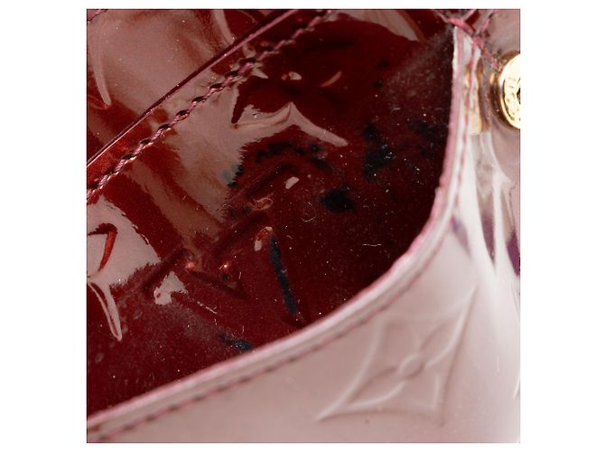 Portafoglio Sarah Louis Vuitton Monogram Vernis Rosso - vista 8