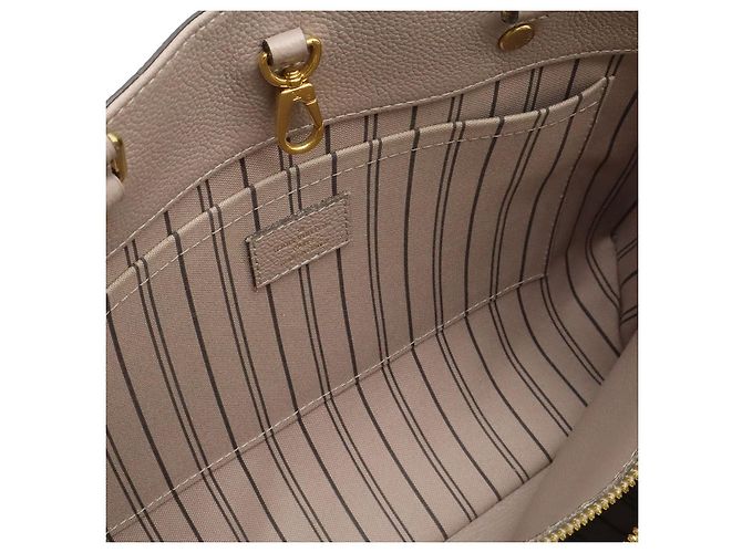 Borsa Louis Vuitton Montaigne MM Rosa - vista 7