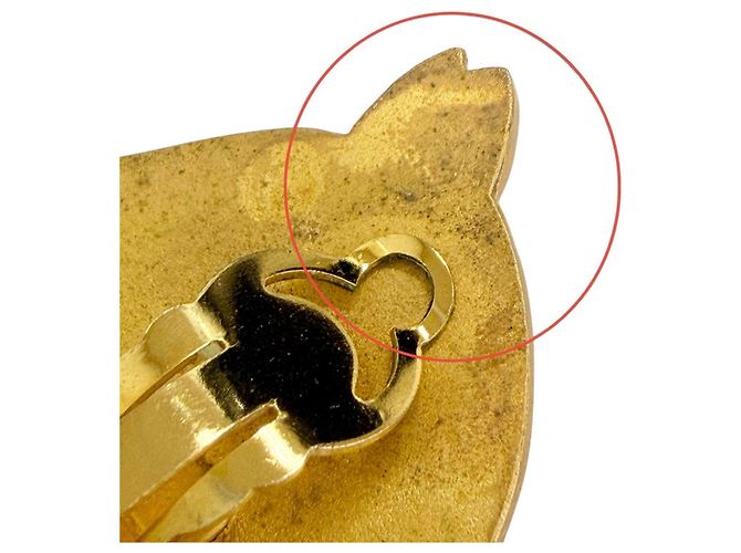 Hermès Pendientes Cheval Hermes Dorado Metálico - vista 6