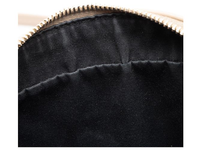 Saint Laurent Lou Camera Bag aus gestepptem Kalbsleder mit Monogramm Braun Beige - Ansicht 10