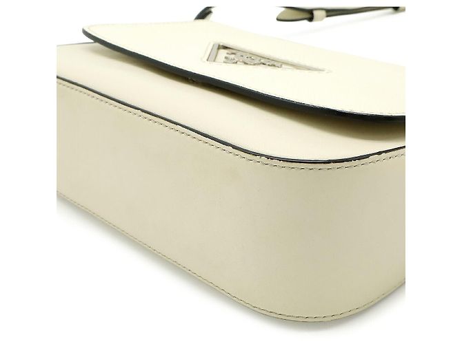 Prada Identity Logo Pochette 2-Way Braun Beige - Ansicht 3