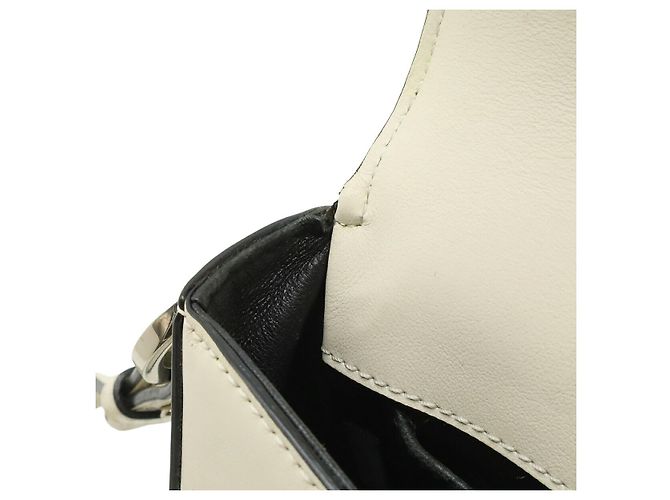 Prada Identity Logo Pochette 2-Way Braun Beige - Ansicht 8