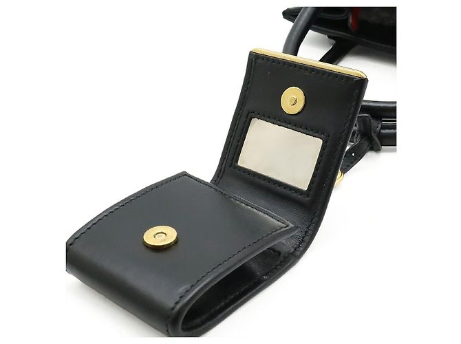 Prada Borsa a mano in pelle Diagram Nero - vista 9