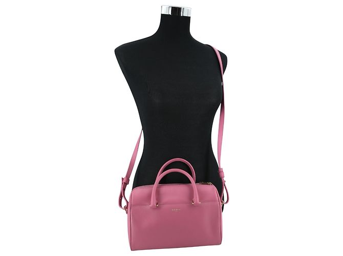 Saint Laurent Lederhandtasche Baby Duffle Pink - Ansicht 2
